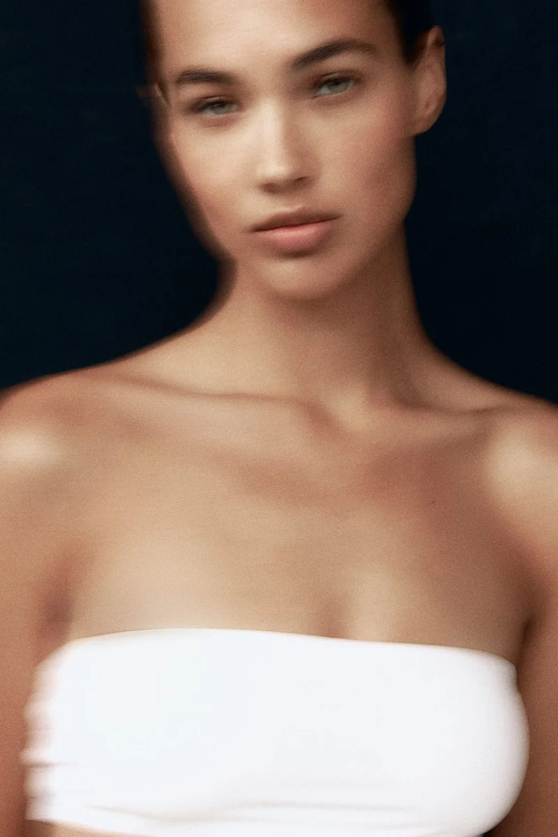 H&M Padded jersey bandeau bra